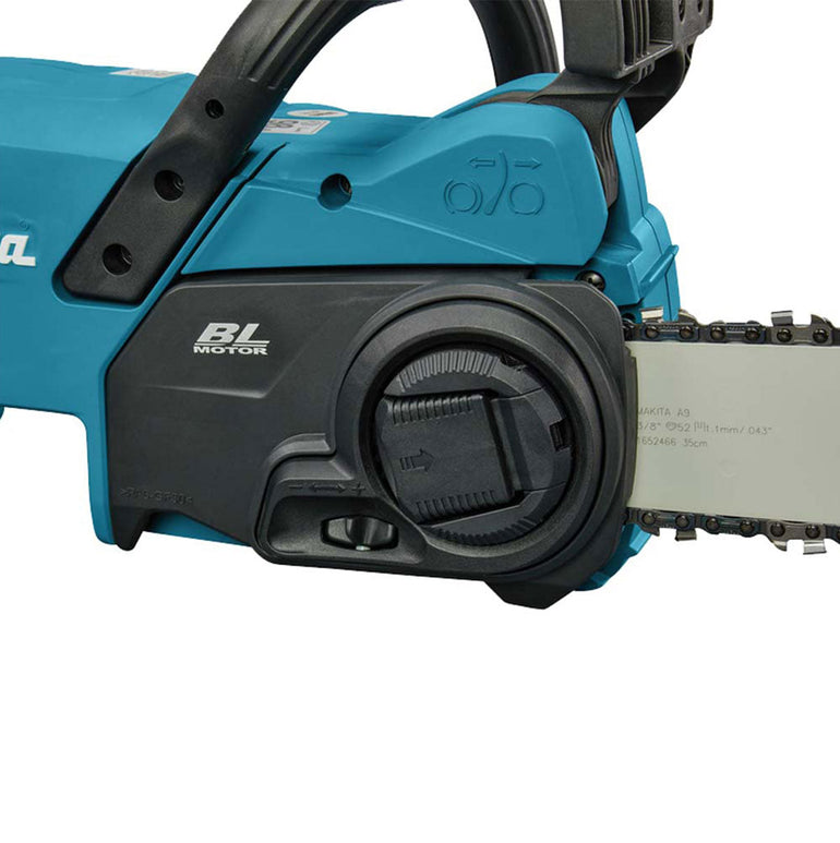 Makita DUC357Z 18V Brushless 350mm Chainsaw With 2 x 5.0Ah Batteries & Charger