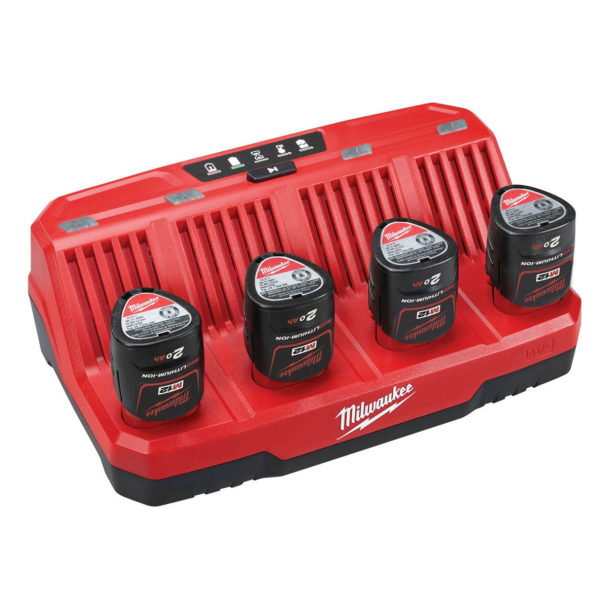 Milwaukee M12C4 12V 4 Bay Charger 4932430555