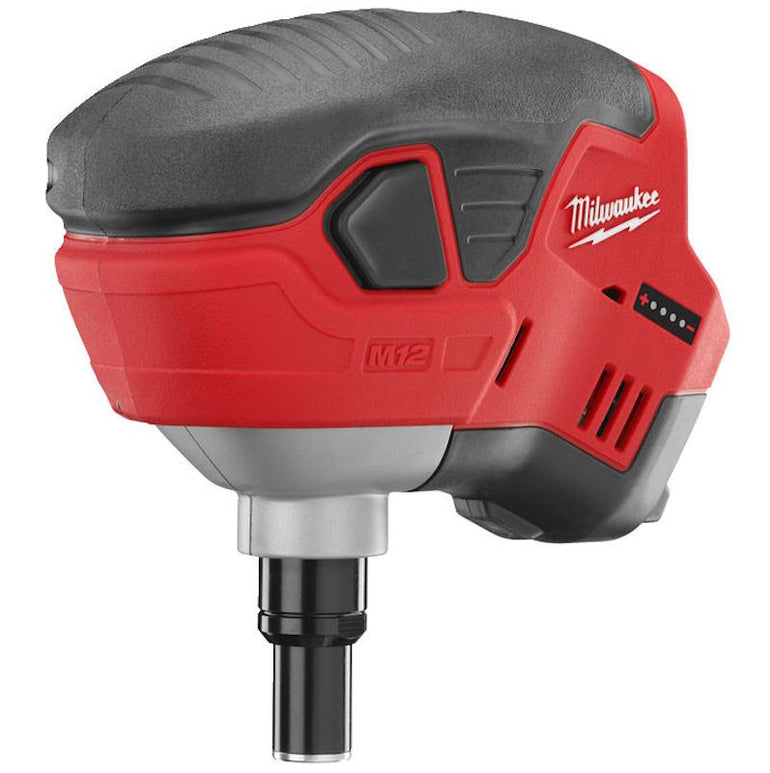 Milwaukee C12 PN-0 12V Sub Compact Palm Nailer with 1 x 2.0Ah Battery & Charger