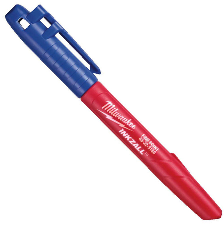 Milwaukee INKZALL Fine Point Marker - Blue 4932492126