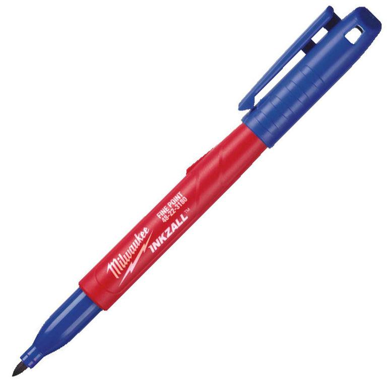 Milwaukee INKZALL Fine Point Marker - Blue 4932492126