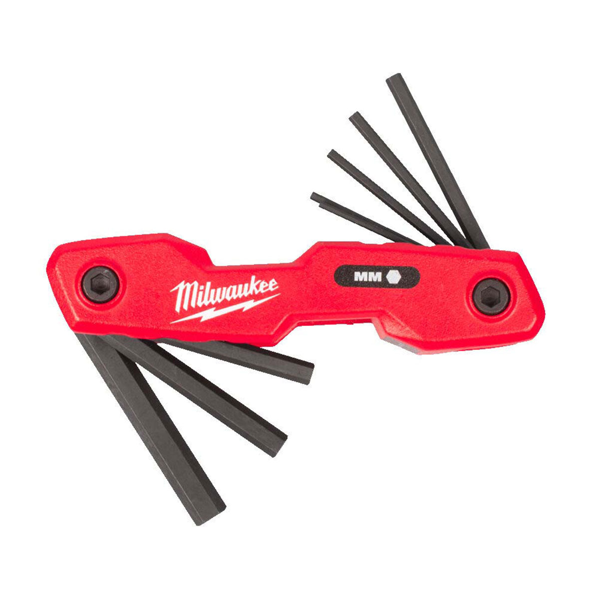 Milwaukee Metric Folding Hex Key Set 8 Piece 4932480978