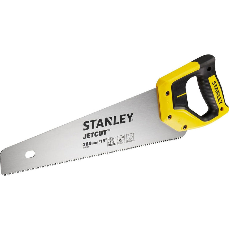 Stanley 380mm Jet Cut Fine Handsaw 16in 11 TPI STA215594