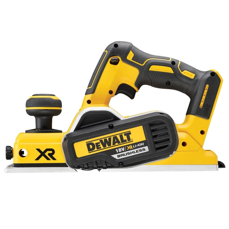 Dewalt DCP580N 18V Cordless Brushless 82mm Planer with 1 x 5.0Ah Battery Charger & Bag