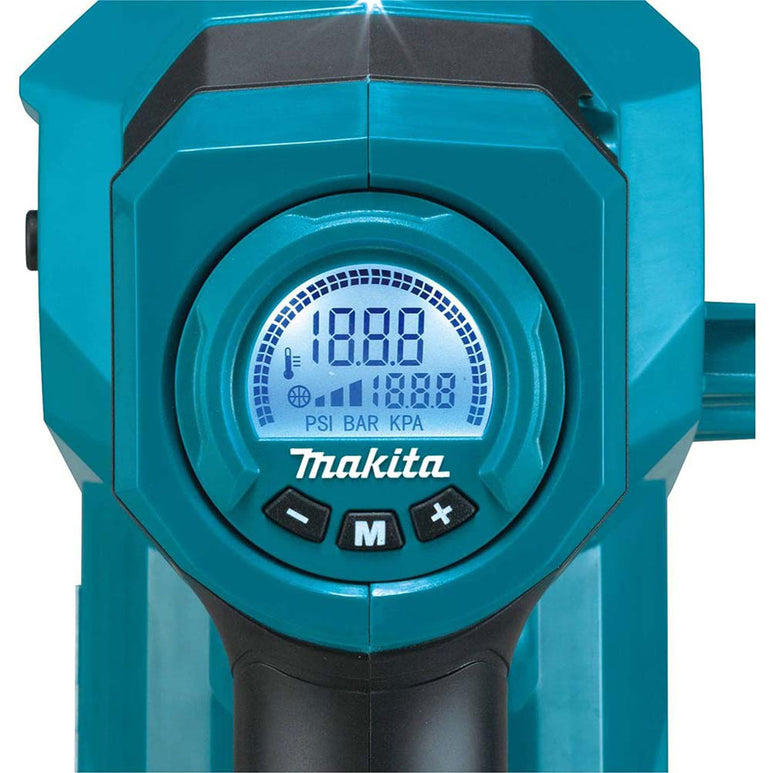 Makita DMP181Z 18V Inflator Pump with 1 x 5.0Ah Battery & Charger