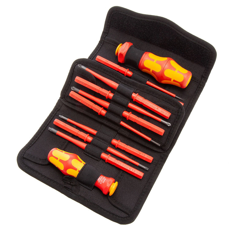 Wera Kraftform Kompakt Turbo i 1 Gearbox Screwdriver Set 16 Piece 05057484001