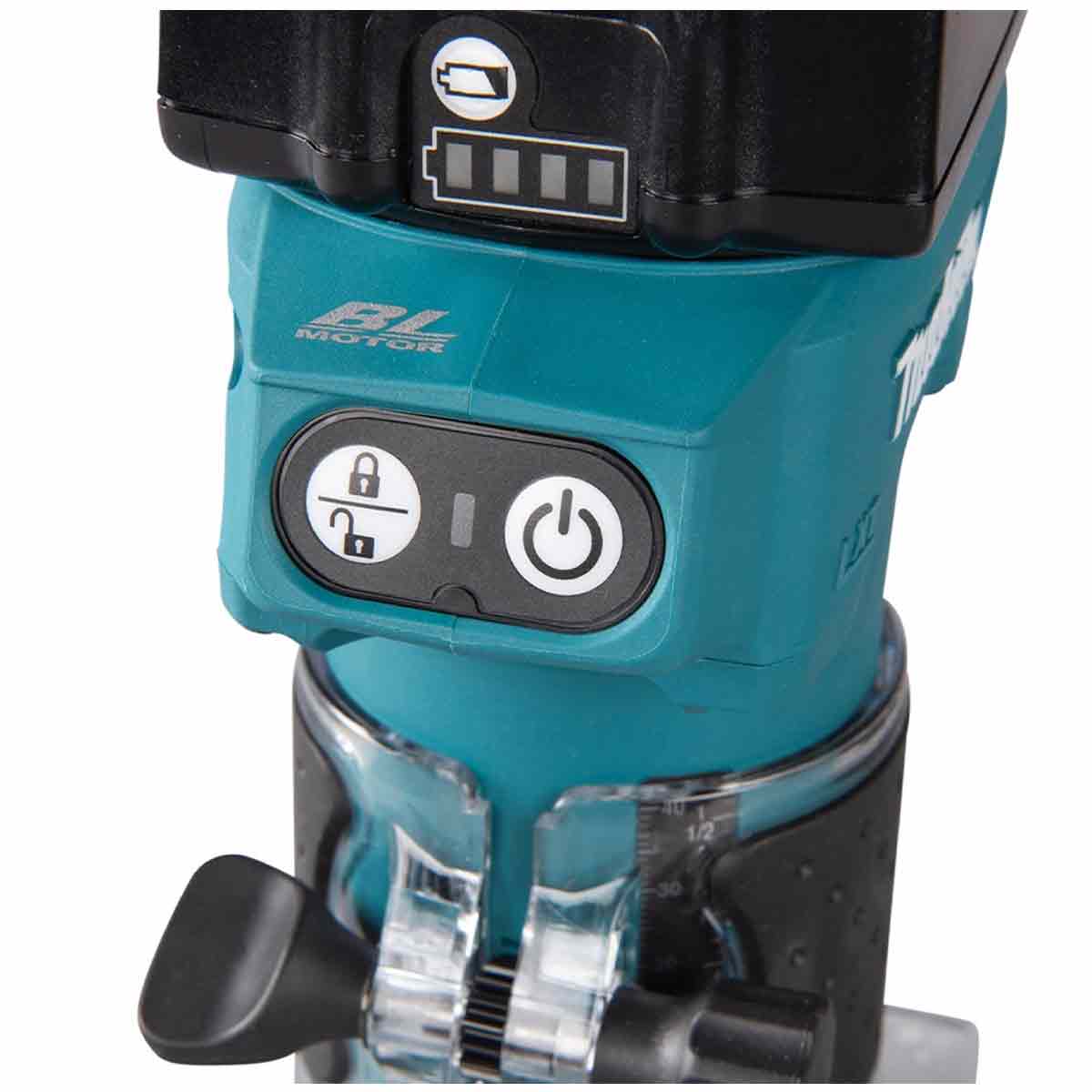 Makita DRT52Z 18V LXT Brushless 1/4" Router Trimmer Body Only