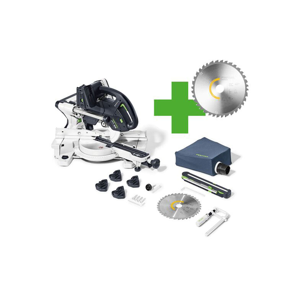 Festool KSC 60 EB-Basic 36V Master Edition Brushless 216mm Sliding Compound Mitre Saw Body Only - 578179