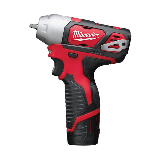 Milwaukee M12BIW14-0C 12V Sub Compact 1/4" Impact Wrench with 1 x 2.0Ah Battery Charger & Case