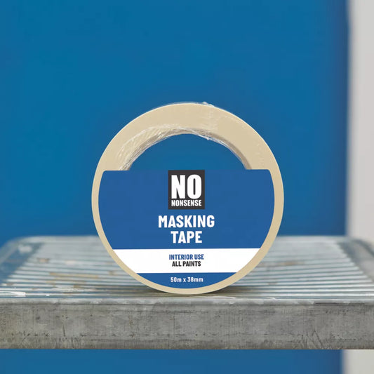 NO NONSENSE PAINTERS MASKING TAPE 50M X 38MM