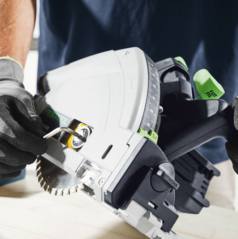 Festool TSC 55 KEB-Basic-5,0 GB 18V Brushless Cordless Plunge Cut Saw With 2 x 5.0Ah Batteries - 577589