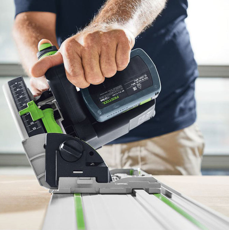 Festool TSC 55 KEB-Basic-5,0 GB 18V Brushless Cordless Plunge Cut Saw With 2 x 5.0Ah Batteries - 577589