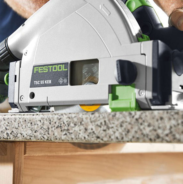 Festool TSC 55 KEB-Basic-5,0 GB 18V Brushless Cordless Plunge Cut Saw With 2 x 5.0Ah Batteries - 577589