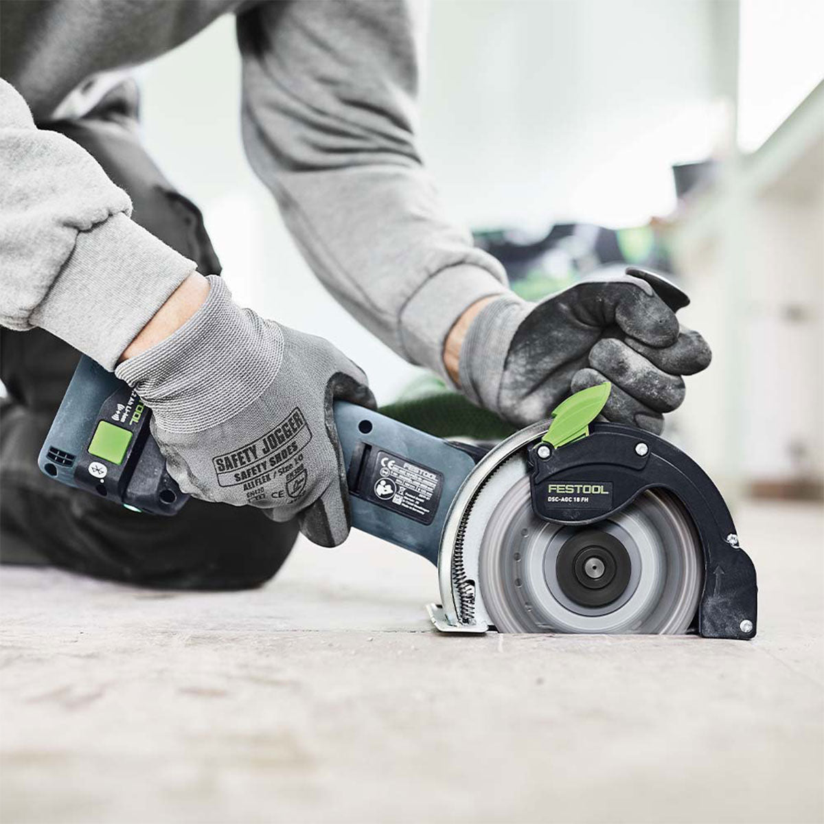 Festool AGC 18-125 EB-Basic-5,0 GB 18V Brushless Cordless 125mm Angle Grinder With 1 x 5.0Ah Battery - 577595