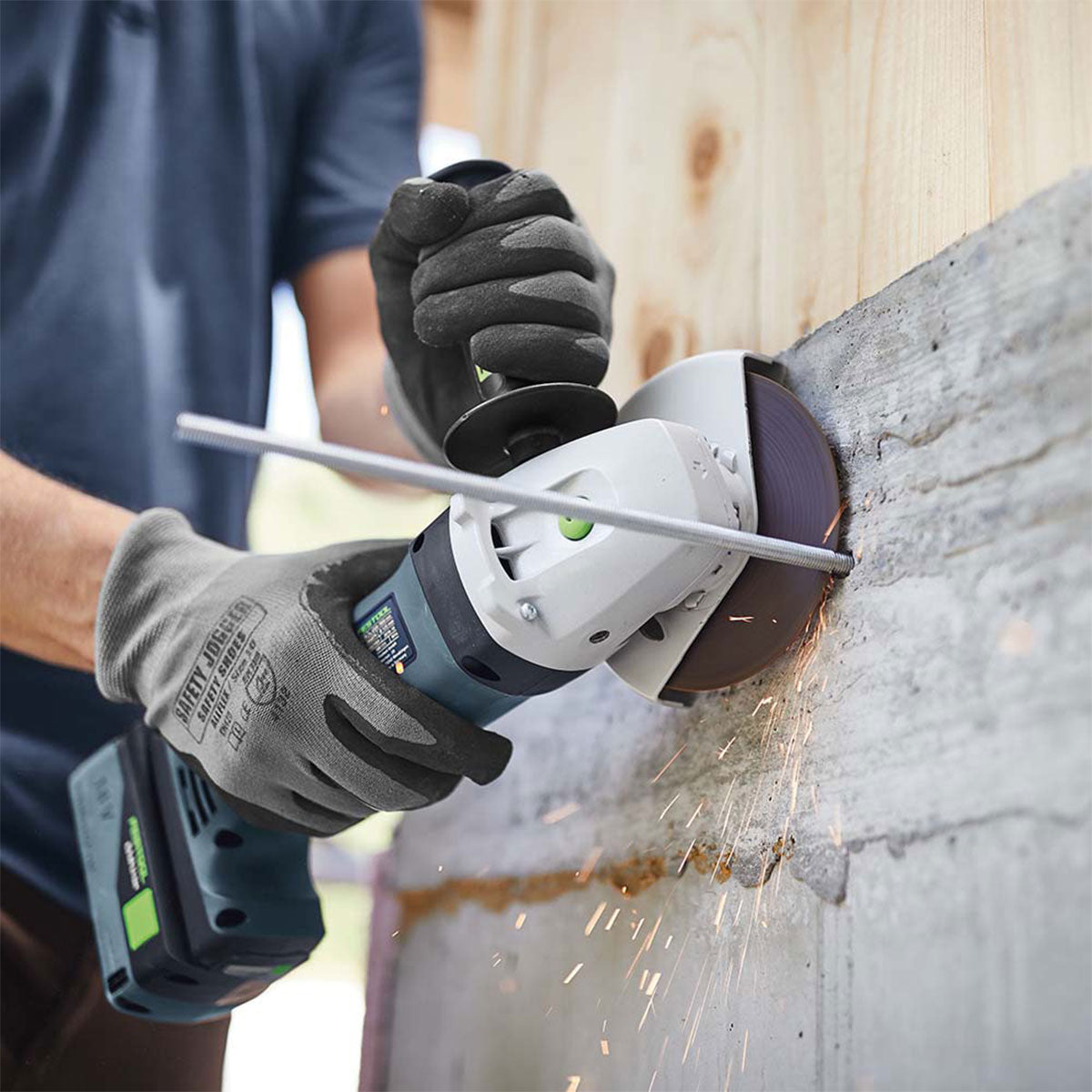 Festool AGC 18-125 EB-Basic-5,0 GB 18V Brushless Cordless 125mm Angle Grinder With 1 x 5.0Ah Battery - 577595