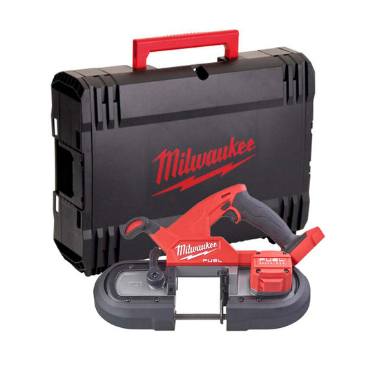 Milwaukee M18FBS85-0C 18V FUEL Brushless 85mm Compact Bandsaw Body Only with Case 4933471496