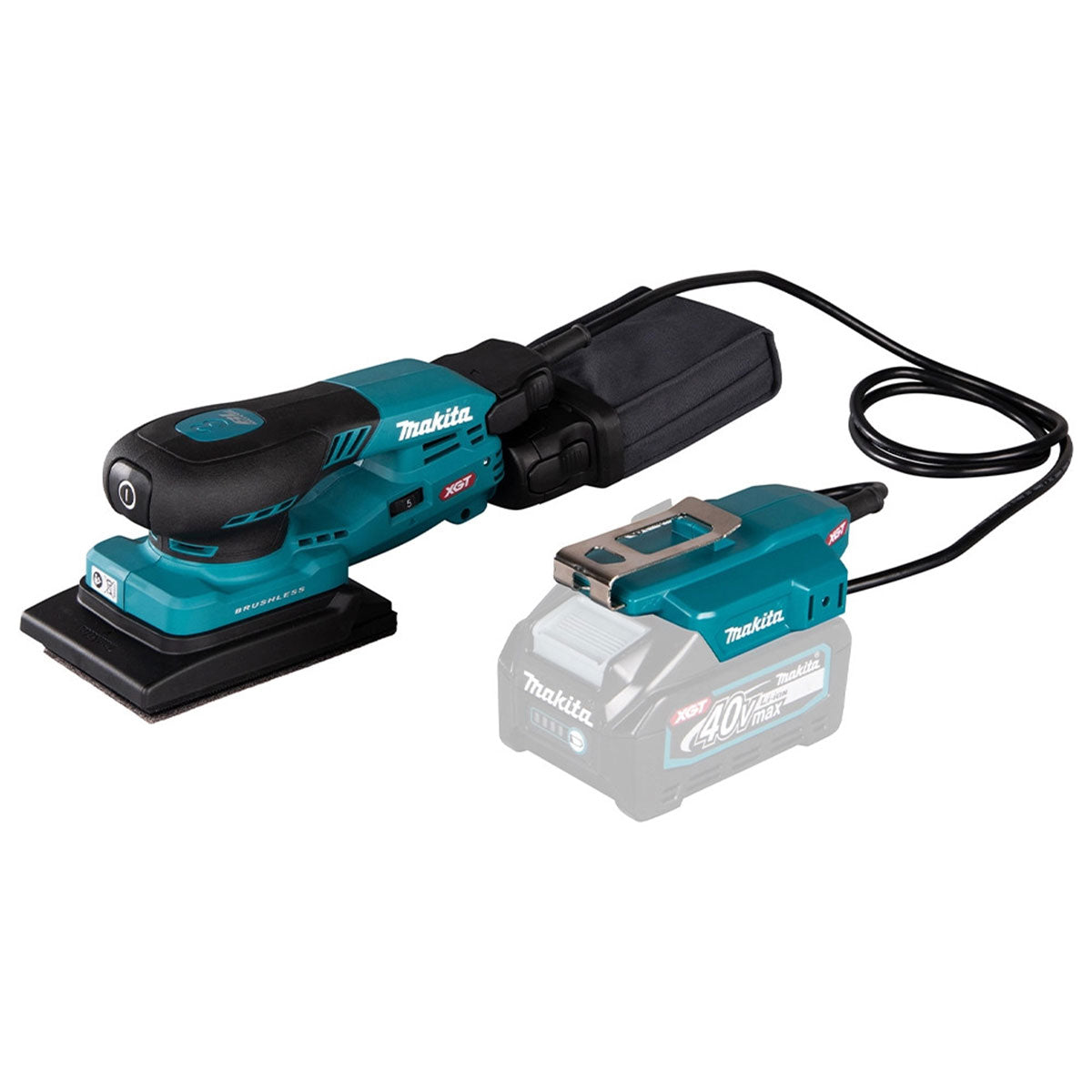 Makita BO005CGZ 40VMax XGT 80 x 130mm Brushless Orbital Sander Body Only