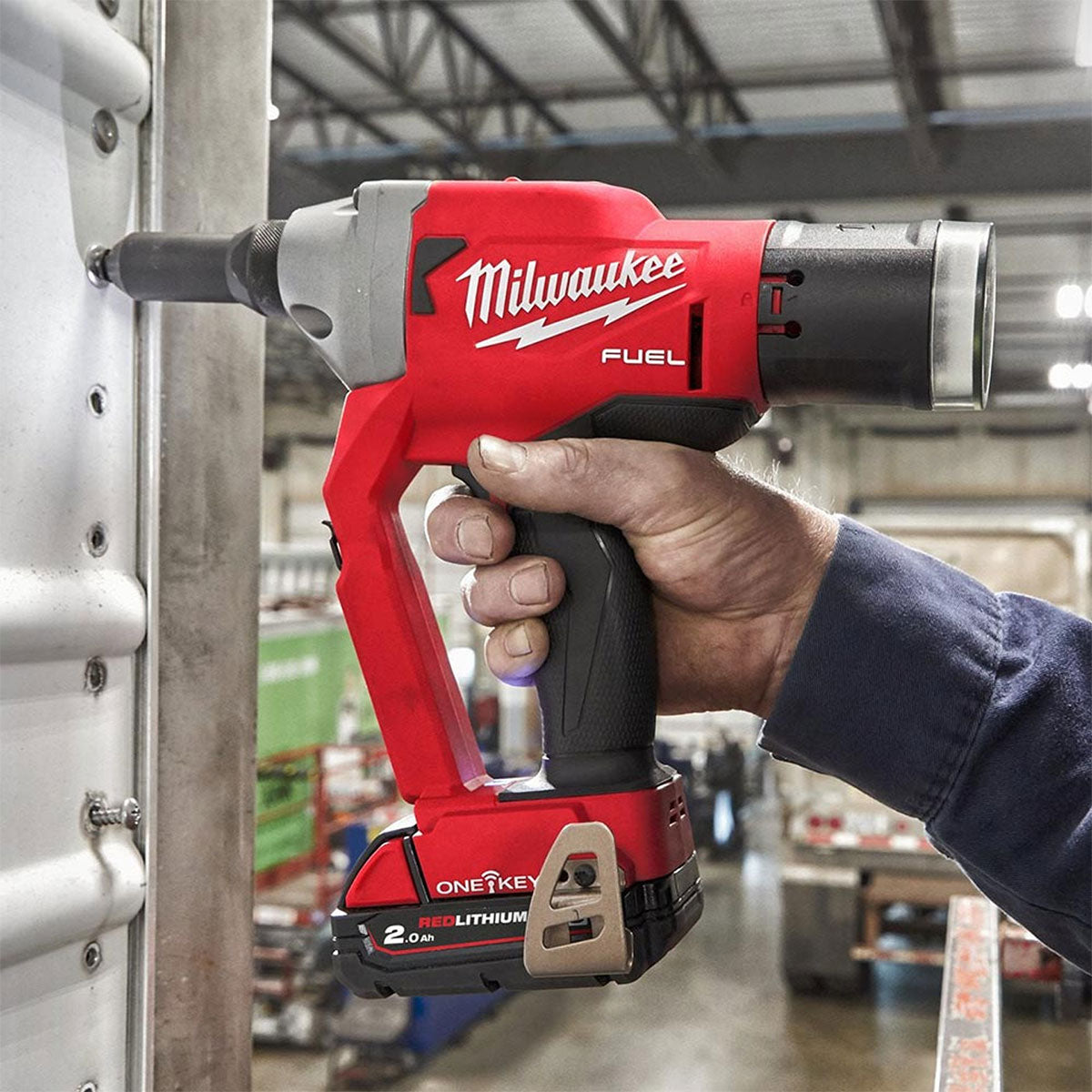 Milwaukee M18ONEFPRT-0X 18V FUEL ONE-KEY Brushless Rivet Gun Body Only with Case 4933478601