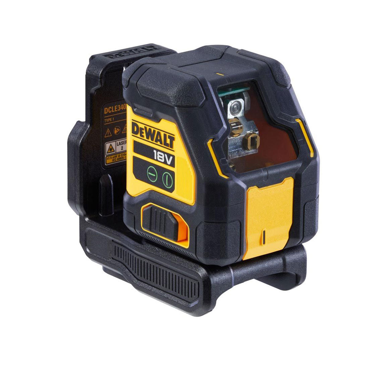 Dewalt DCLE34021D1-GB 18V XR Green Cross Line Laser 1 x 2.0Ah Battery Charger & Case