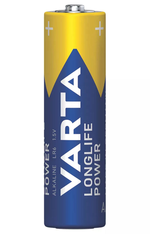 VARTA LONGLIFE POWER AA ALKALINE HIGH ENERGY BATTERIES 24 PACK