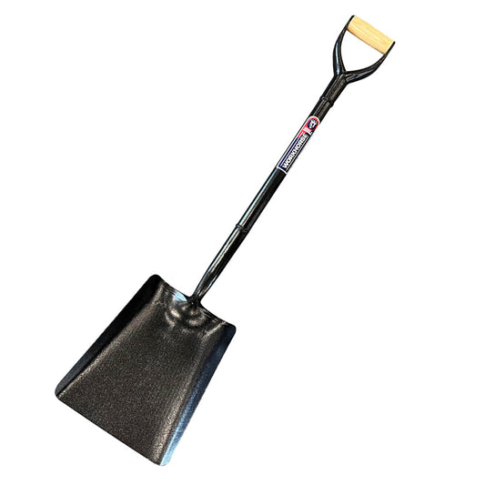 Spear & Jackson 2002WORK Workhorse No.2 Square Mouth Tubular Shovel