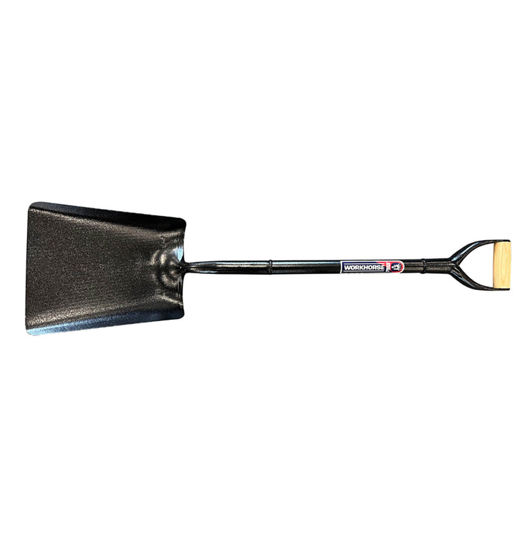 Spear & Jackson 2002WORK Workhorse No.2 Square Mouth Tubular Shovel