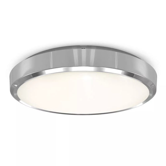 4LITE WIZ CONNECTED LED SMART WALL/CEILING LIGHT CHROME 18W 1620LM