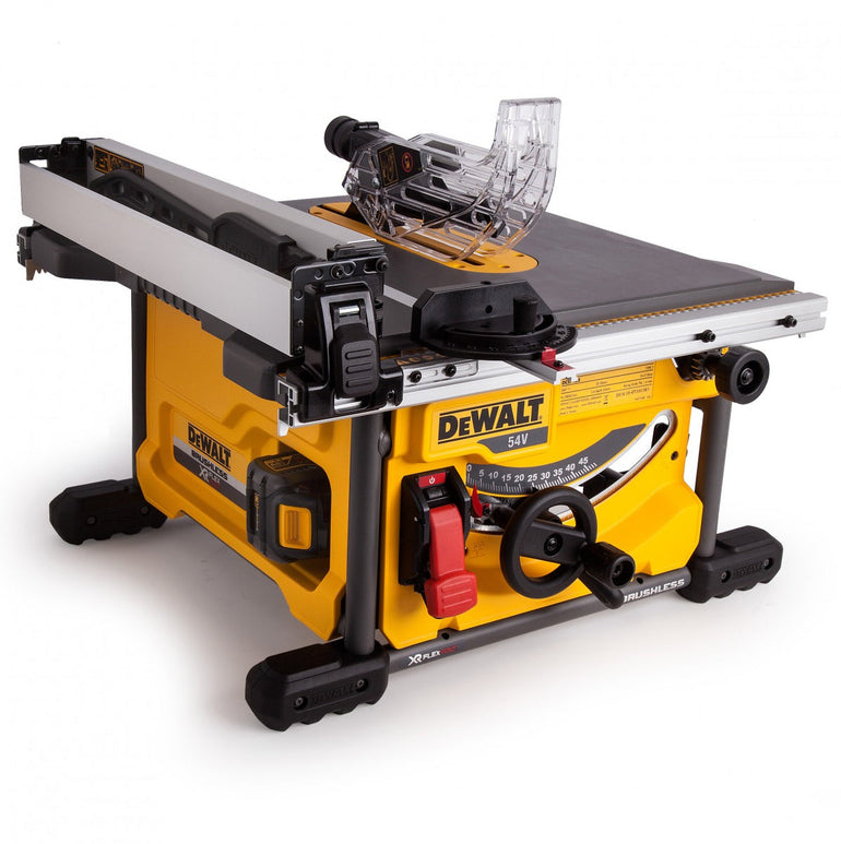 Dewalt DCS7485T2 54V Flexvolt 210mm Table Saw with 2 x 6.0Ah Batteries & Charger