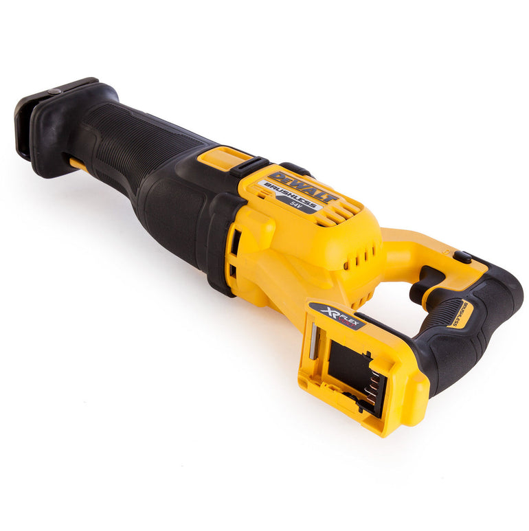 Dewalt DCS388N 54V Flexvolt Brushless Reciprocating Saw with 1 x 9.0Ah Battery Charger & 20