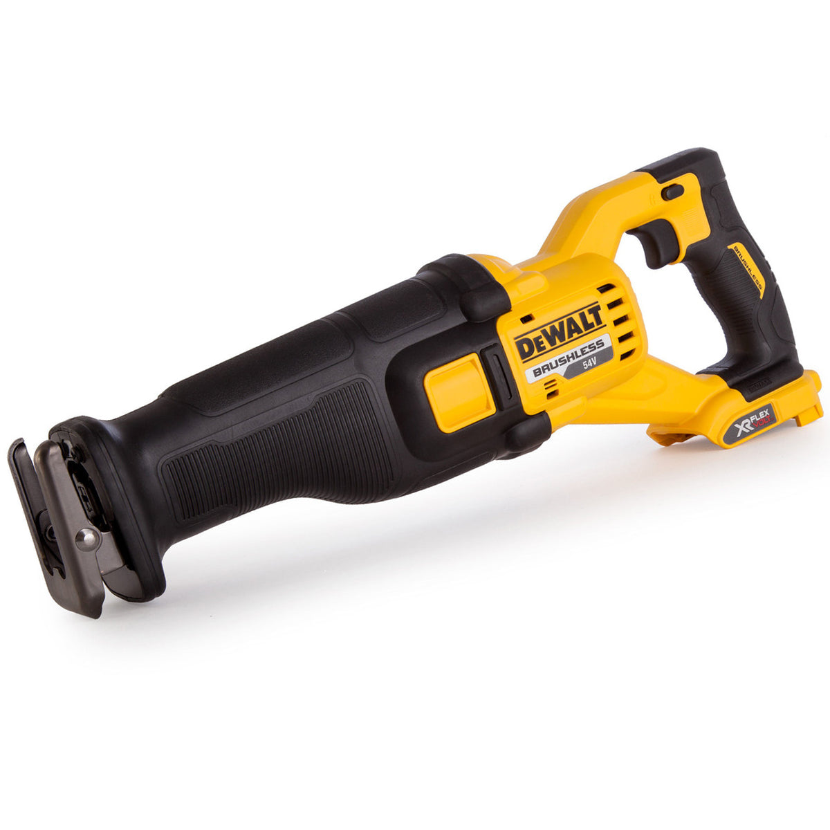 Dewalt DCS388N 54V Flexvolt Brushless Reciprocating Saw with 1 x 9.0Ah Battery Charger & 20" Bag