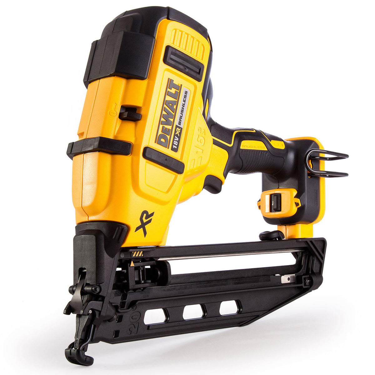 DeWalt DCN660N 18V Brushless Second Fix Nailer with 1 x 5.0Ah Battery Charger & 20" Bag