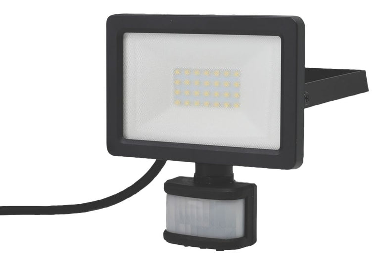 LAP WEYBURN OUTDOOR LED FLOODLIGHT BLACK 50W 5000LM