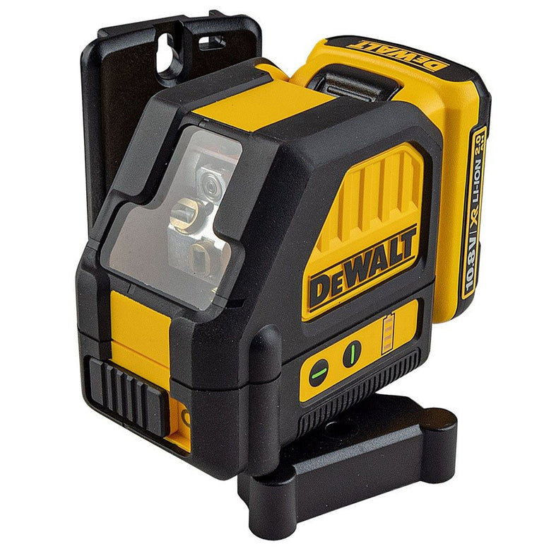 Dewalt DCE088D1G 12V Self-Levelling Green Cross Line Laser With 2.0Ah Battery Charger & TSTAK Case