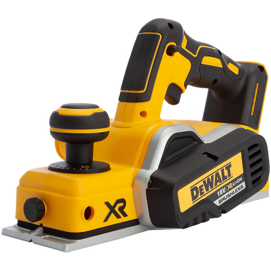 Dewalt DCP580P2 18V Brushless 82mm Planer with 2 x 5.0Ah Batteries, Charger & Bag