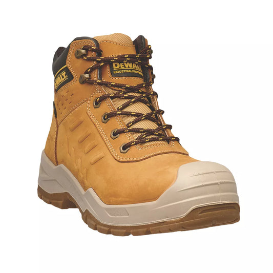 DEWALT LIVINGSTON SAFETY BOOTS WHEAT SIZE 10