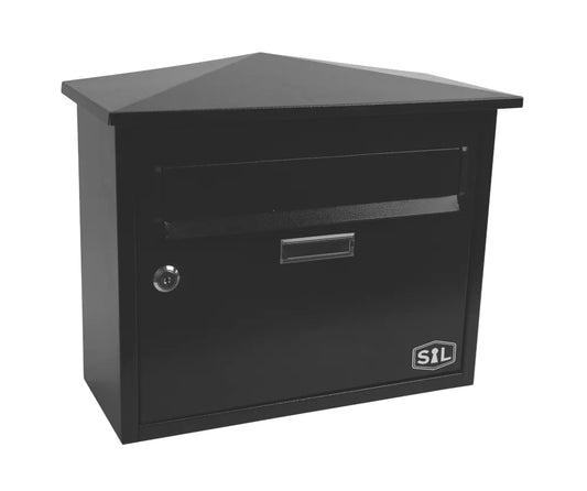 SMITH & LOCKE PREMIUM POST BOX BLACK POWDER-COATED