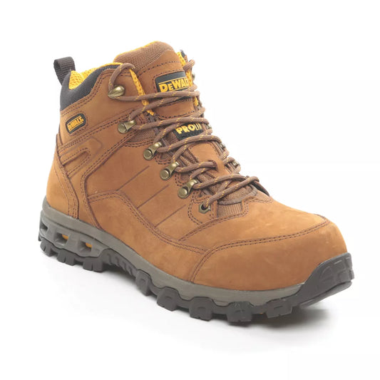 DEWALT PRO-LITE COMFORT SAFETY BOOTS BROWN SIZE 10