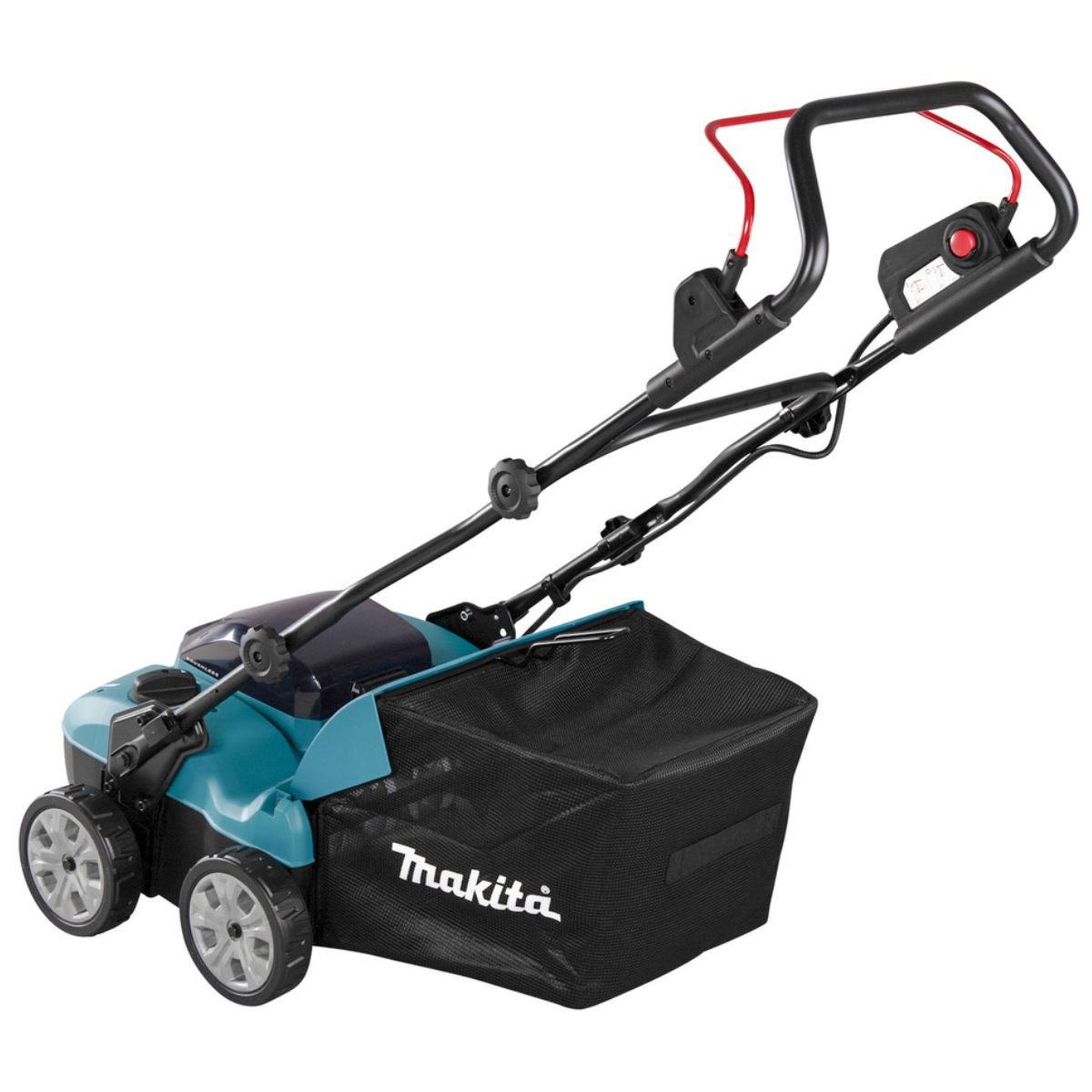 Makita UV001GM201 380mm 40V Max Brushless Lawn Scarifier With 2 x 4.0Ah Batteries & Charger