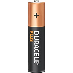 DURACELL PLUS AAA ALKALINE BATTERIES 20 PACK