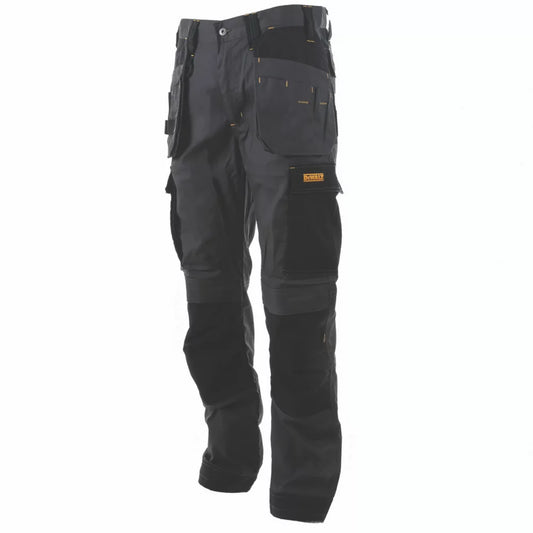 DEWALT BARSTOW HOLSTER WORK TROUSERS CHARCOAL GREY 30" W 31" L