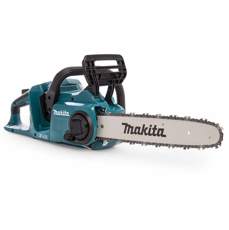 Makita DUC353Z 18v Twin 36v Brushless Chainsaw With 2 x 5Ah Batteries