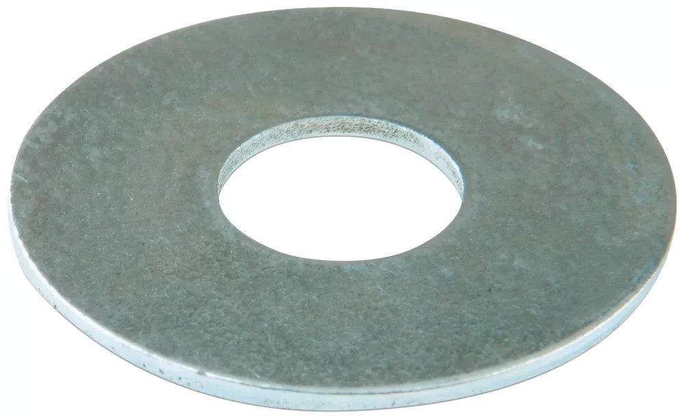 EASYFIX STEEL LARGE FLAT WASHERS M6 X 1.6MM 100 PACK