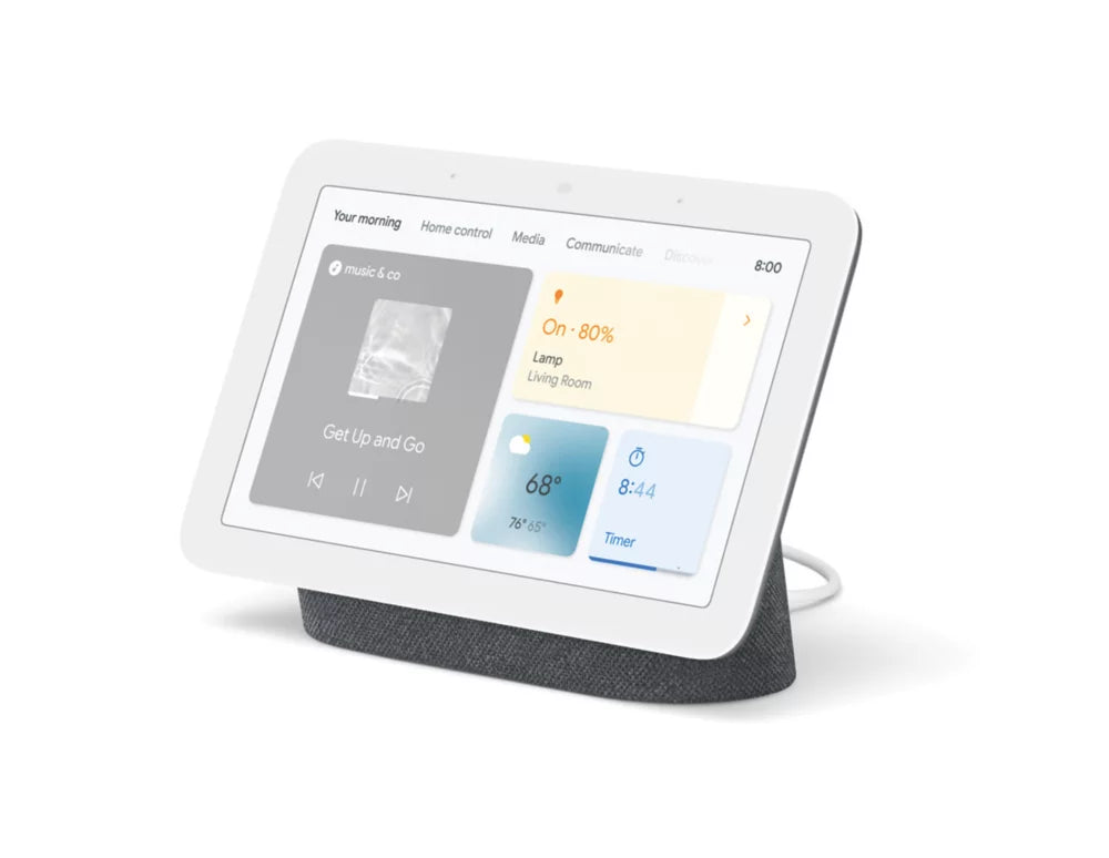 GOOGLE NEST HUB (2ND GEN) 7" SMART DISPLAY CHARCOAL