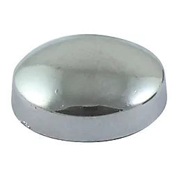 TIMCO SCREW CAPS CHROME 6-8GA 100 PACK