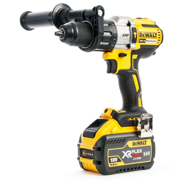 DeWalt DCD996X1 18V XRP Brushless Combi Drill with 1 x 9.0Ah Battery Charger & Case