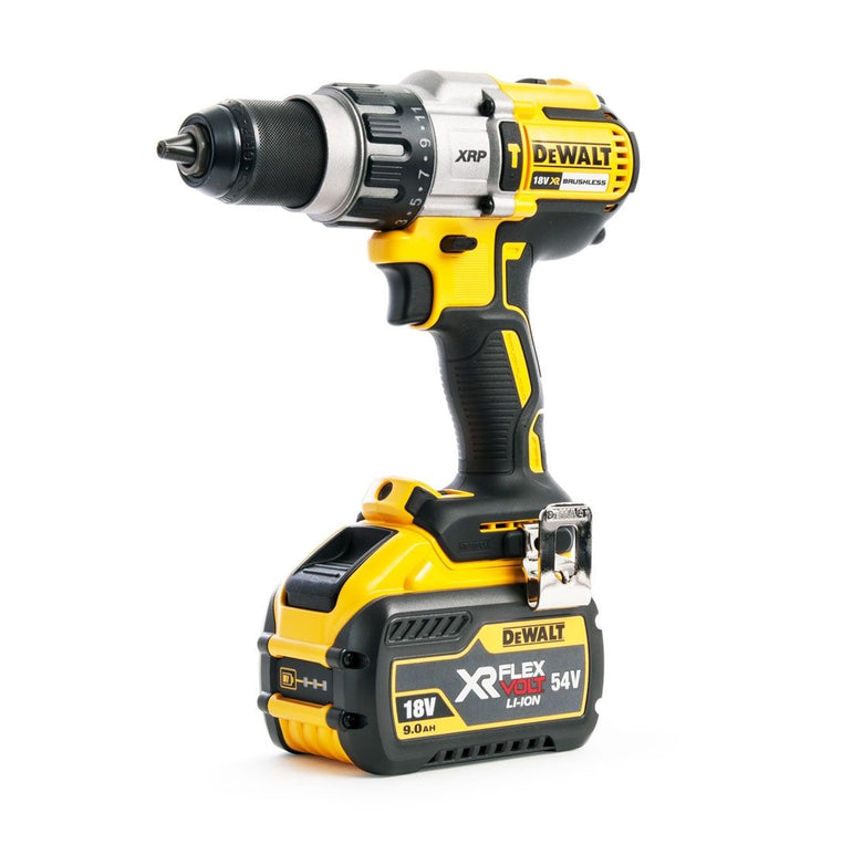 DeWalt DCD996X1 18V XRP Brushless Combi Drill with 1 x 9.0Ah Battery Charger & Case