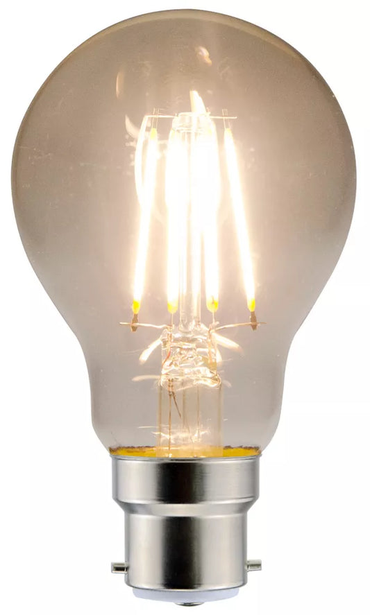 LAP BC A60 LED VIRTUAL FILAMENT LIGHT BULB 470LM 3.4W