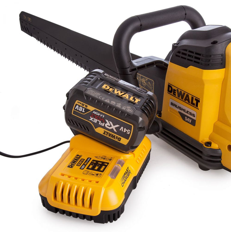 Dewalt DCS397T2 54V XR Flexvolt Brushless Alligator Saw With 2 x 6.0Ah Batteries & Charger