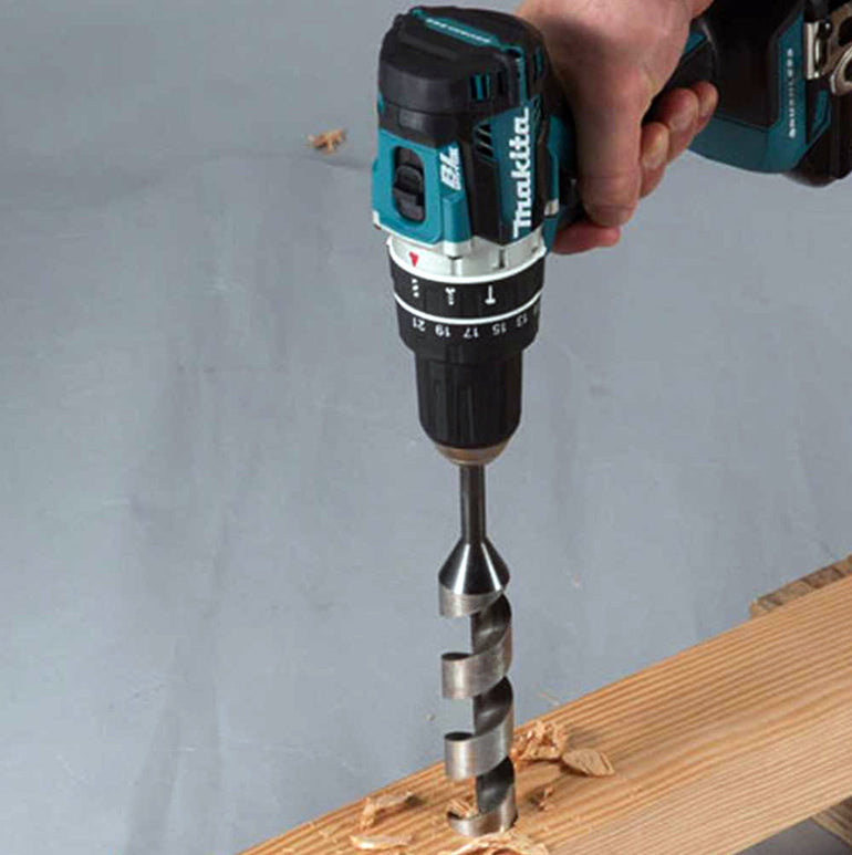 Makita DHP484Z 18V Brushless Combi Drill with 1 x 5.0Ah Battery Charger & Type 3 Case