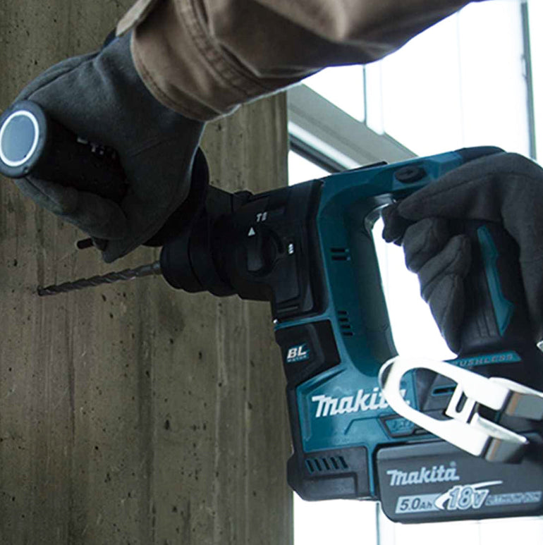 Makita DHR171Z 18V SDS+ Brushless Rotary Hammer Drill with 1 x 5.0Ah Battery & Charger